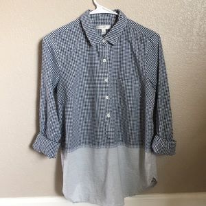 J. Crew blue dress shirt size 6 a2